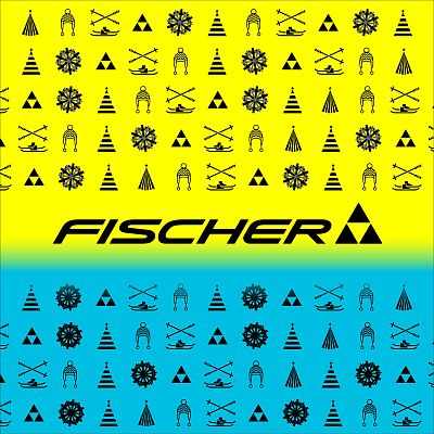 Превью  Бандана FISCHER Logo Бирюзовый (GR8127-400)